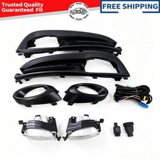 For 2013 2014 2015 Honda Civic 4dr Sedan Front Bumper Fog Lights Wcoverswitch For 2013 2014 2015 Honda Civic 4dr Sedan Front Bumper Fog Lights Wcoverswitch