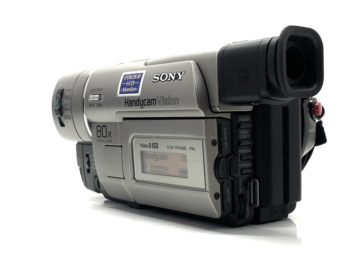 SONY CCD-TRV48E Video8 Hi8 Tape Analogue Video Camera HANDYCAM