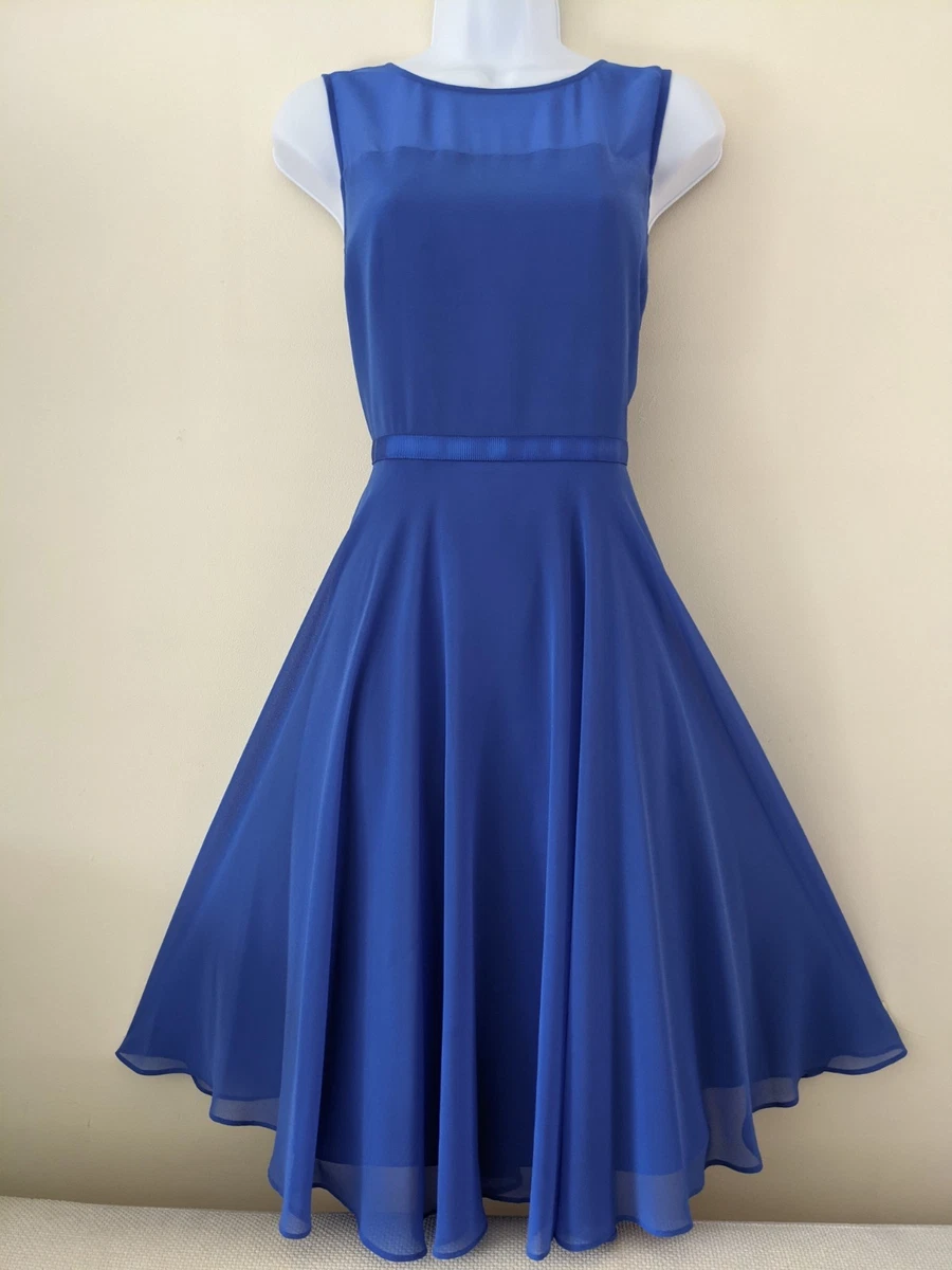 fit and flare occasion dresses uk Sequin V Neck FIt & Flare Midaxi Dress, Oyster – Jolie Moi Retail main image 1
