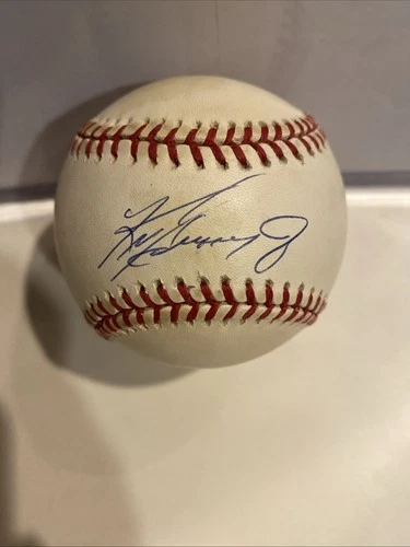 Ken Griffey Jr. Autographed Official AL Baseball JSA COA