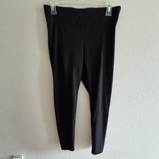 Time and Tru Women's Size Small 4-6 Black Leggings Used