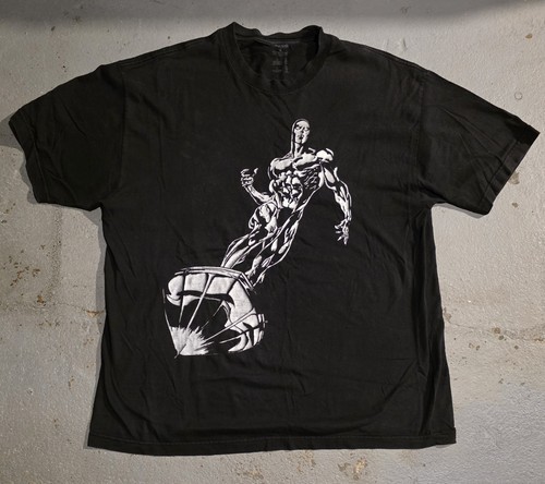 SILVER SURFER Graphic T- Shirt Classic Comic Icon Size XL RARE MARVEL