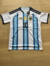 Argentina Messi #10 Home Jersey Fan Version Size L New With Tags