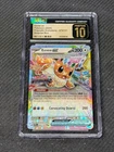 CGC 10 PRISTINE Eevee ex 075/131 Pokemon Prismatic Evolutions Stamp Surprise Box