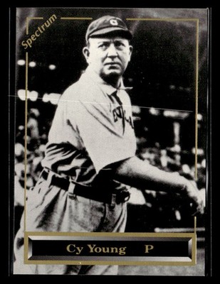 1993 Spectrum HOF II #4 Cy Young Promo