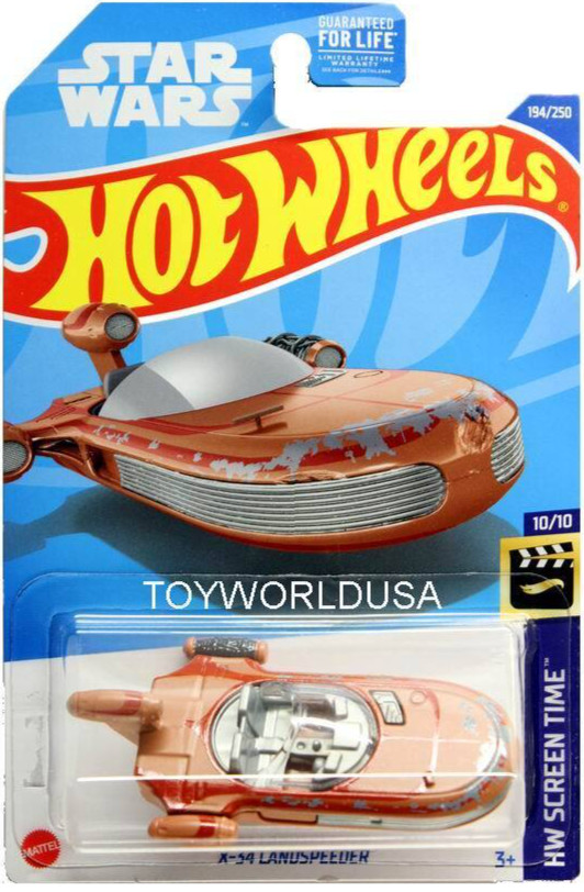 2022 Hot Wheels #194 HW Screen Time X-34 Landspeeder Star Wars