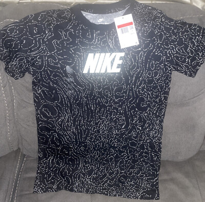 black white nike t shirt