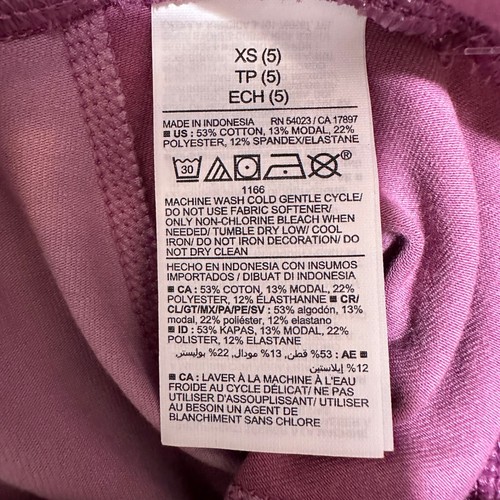 Old Navy Active Little Girls Size XS (5) PowerChill Hi-Rise Go-Dry Leggings NWT - Picture 8 of 8