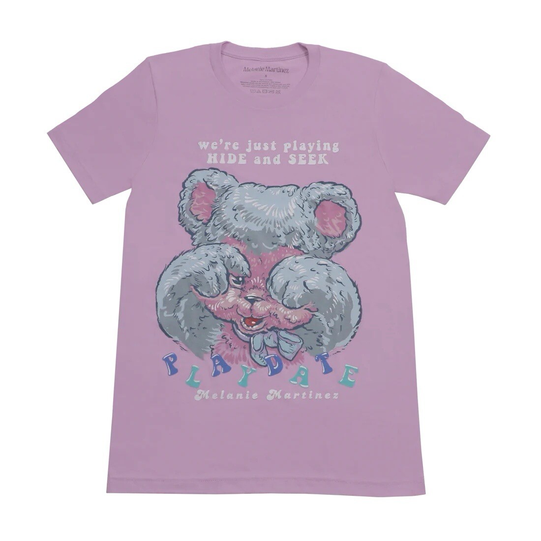 Melanie Martinez PLAYDATE Hide And Seek (Lilac) Rare T Shirt