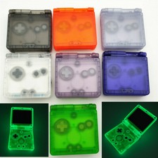 10 Colors Transparent Clear Shell Housing Case For Game Boy Advance SP GBA SP