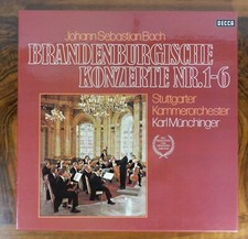 J.S.Bach - Brandenburgische Konzerte Stuttgarter Kammerorchester 6.35142 DX 2 LP