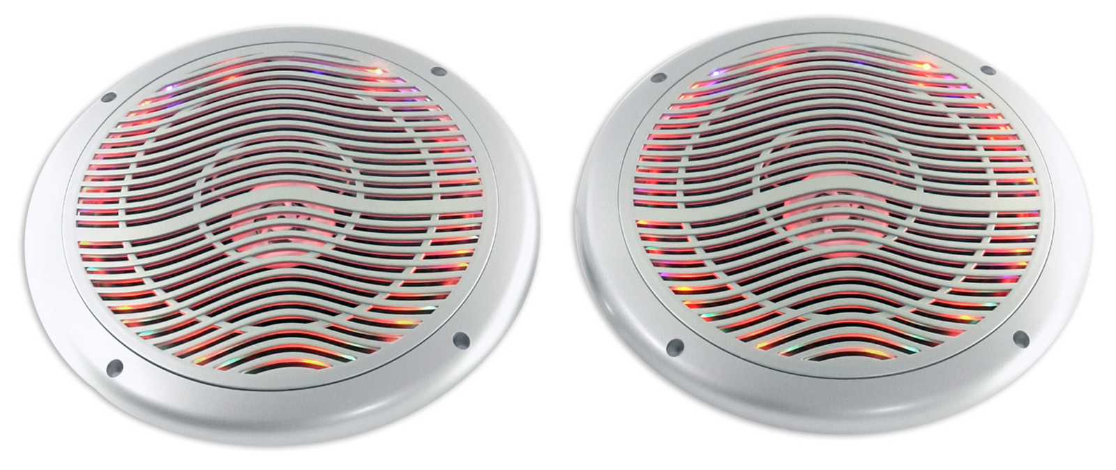 Пара динамиков Rockville 65 мощностью 600 Вт для квадроцикловUTV RZRТЕЛЕЖЕК Многоцветный светодиод Пульт дистанционного управления