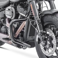 SturzbüGel Mustache FüR Harley Davidson Softail Fat Bob 114 18-25 Schwarz