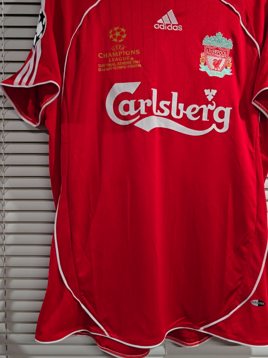 Liverpool FC Home - UEFA Champion League - RED - GERARD # 8 - XL