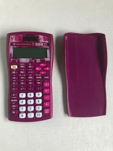 texas instrument calculator ti-30x iis pink - Picture 3 of 5