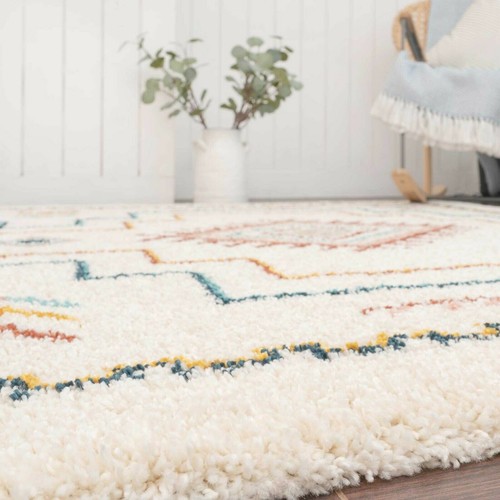 Deep Shaggy Moroccan Rugs Lose Your Feet Thick Bedroom Area Rug Narrow Hall Rug - Picture 46 of 73
