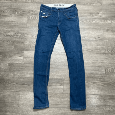 Denham Skin VJS Japanese Selvedge Denim Jeans Size W32 L32 Blue