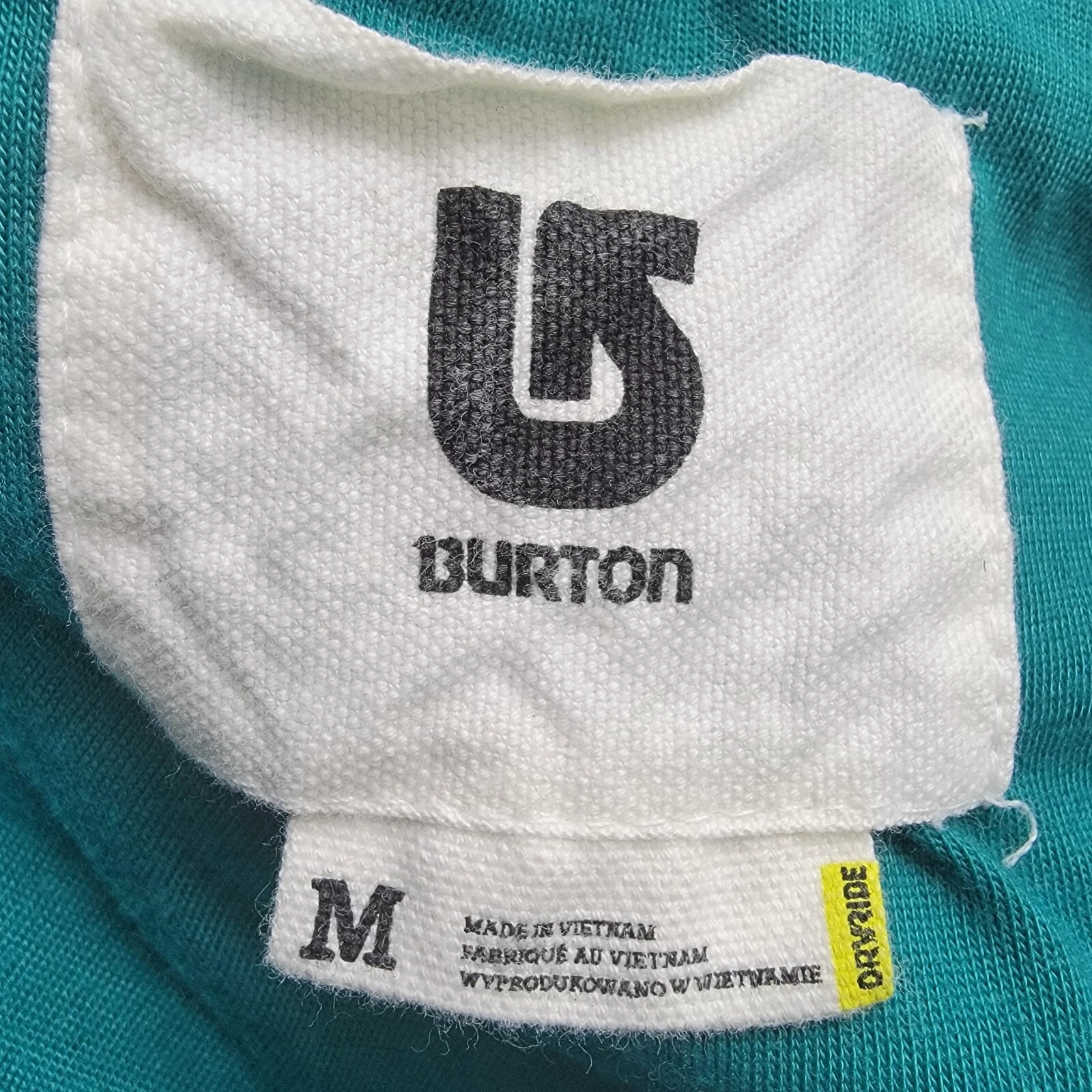 burton dryride hooded full zip ski snowboard jacket