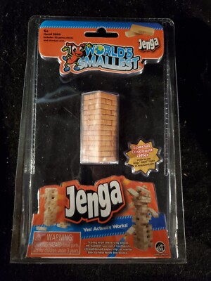 JENGA: Worlds Smallest Game - Complete Rare Collectible / 2023 Hasbro