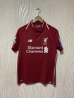 LIVERPOOL 2018 2019 HOME SHIRT JERSEY NEW BALANCE MT834095 sz S MEN #4 VIRGIL