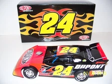 #24 JEFF GORDON 2009   "ELDORA DUPONT FLAMES"   ADC 1/24 DIRT LATE MODEL