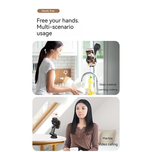Suction Cup Telescopic Swivel Adjustable Car Carrying Cell Phone Live Stands 1PC - 第 11/27 張圖片