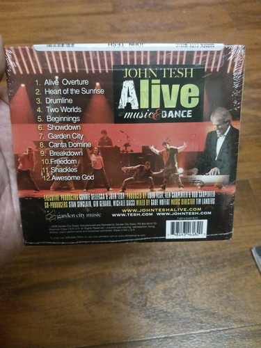 Alive: Music & Dance by John Tesh (CD, 2008, Garden City Music) NEW  - Picture 4 of 4