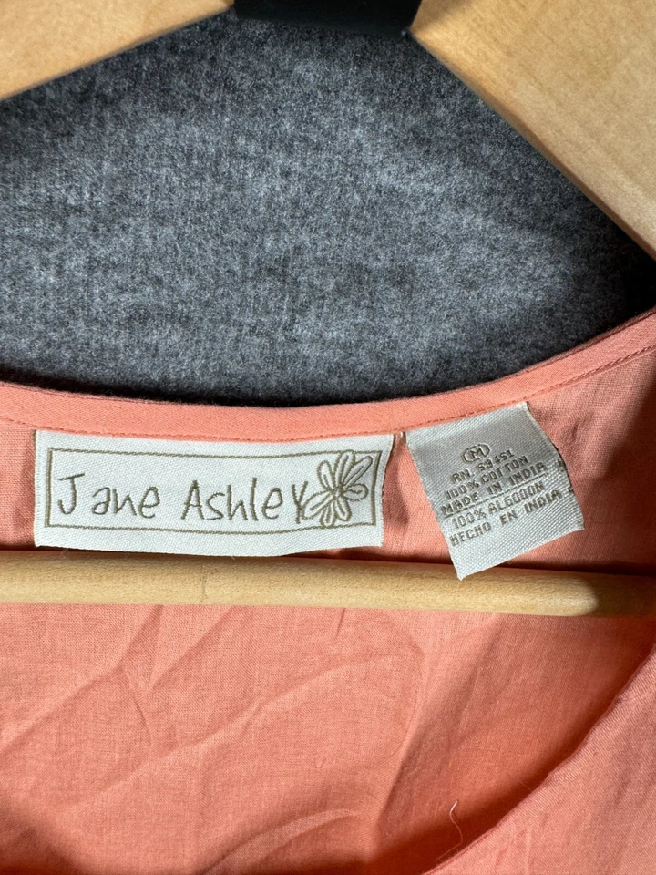 Nuevo con etiquetas Vestido de campo Jane Ashely en capas para mujer mediano M naranja adornado Foto 4 de 4