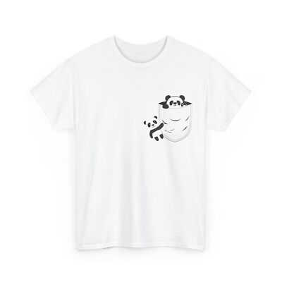 Panda Shirt, Panda Pocket Animals Panda Lovers Women Men T-shirt 