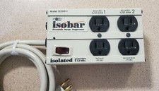 Isobar Noise filter Surge Suppressor Isolated 1.0 MHz IB-4 Read Description