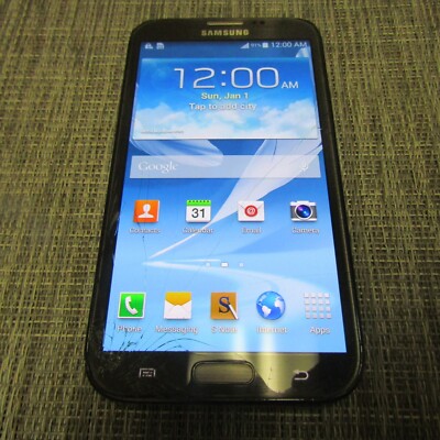 SAMSUNG GALAXY NOTE II (AT&T) CLEAN ESN, WORKS, PLEASE READ!! 63873