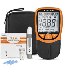 URIT 5 In1 Blood Lipid Meter Analyzer Cholesterol Triglycerid 20pcs Strips RTGF