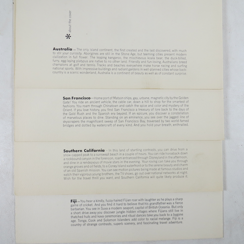 5 Vintage Matson Cruise Lines Restaurant Menüs Australien Fidschi San Fran So Cal - Bild 9 von 9