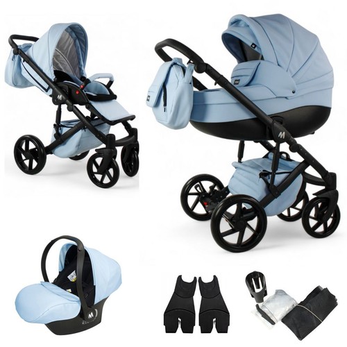 Passeggino MOMMO AAA 3 in 1 eco pelle - sedile Cosmo I Size - Foto 6 di 146