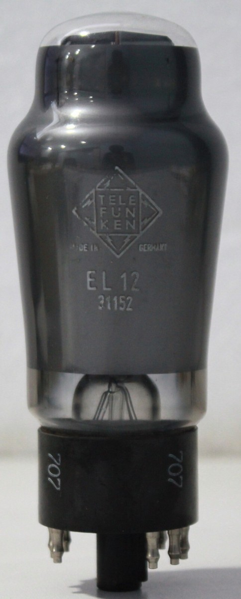 EL12 Telefunken tube Germany Power Tubes valve 1Pc | eBay