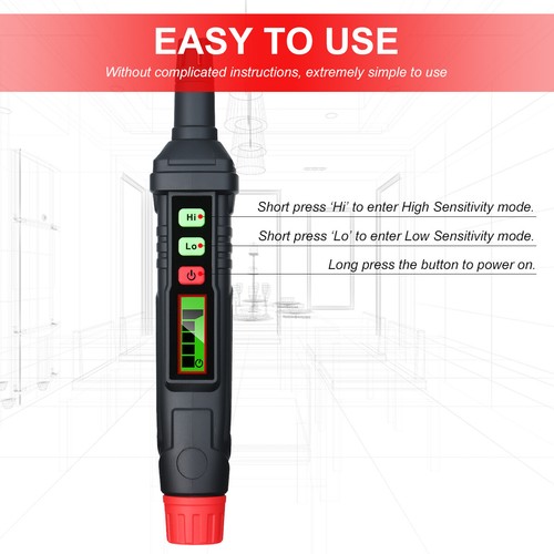 HABOTEST Portable Gas Leak Detector Alarm Combustible Gas Detector C1E0 - Picture 4 of 11
