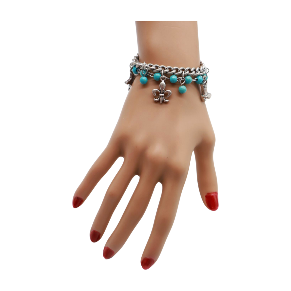 Le bracelet jonc Perles de Champagne - Argent