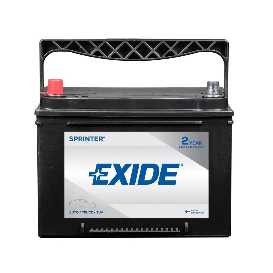 Exide Vehicle Battery - Fits Alfa Romeo AMERICAN AUGERS;BEARCAT;BEUTHLING MANU.C Foto 3 de 4