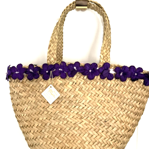 Lolita Lempicka Korb Handtasche Les Jours Heureux Happy Days mit Aufbewahrungstasche Neu - Bild 3 von 14