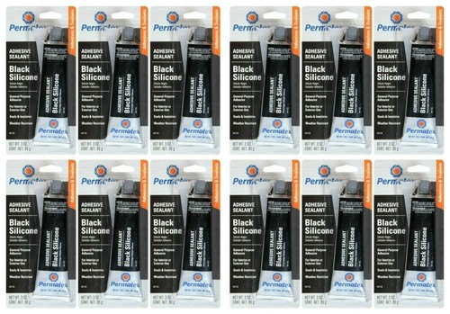 Food Grade RTV Silicone Sealant Adhesive Black 10.3oz 4/Pack Food Grade RTV Silicone Sealant Adhesive Black 10.3oz 4/Pack
