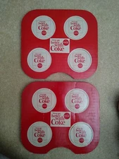Vintage Coca-Cola Cardboard Coasters