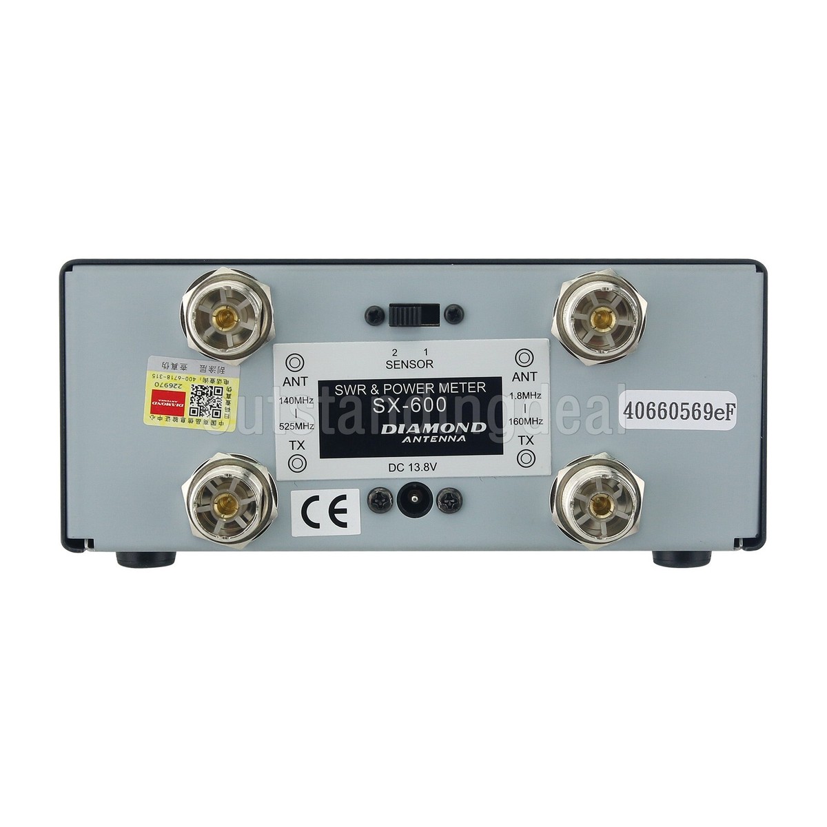 SX-600 SWR Power Meter 5W 50W 200W Standing Wave Meter for