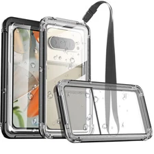 Up to 8.1 in Waterproof Underwater Case Cover For Google Pixel 6/7/8/9/10 Pro XL