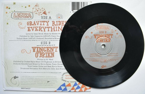 LENKA GRAVITY RIDES EVERYTHING PIC SLEEVE SINGLE 45 7 VINYL RECORD 2008 EPIC - Picture 2 of 7