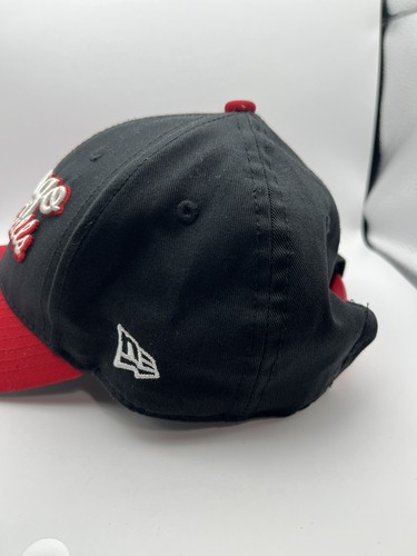 Chicago Bulls Hat ,Black, Red And White Hardwood Classics - Picture 2 of 7
