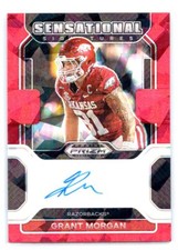 2023 Panini Chronicles Draft Picks #SS-GMO Grant Morgan 2022 Red Ice