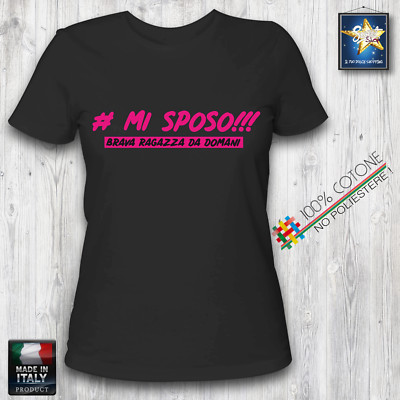 T-Shirt Addio Al Nubilato Personalizzata -Sono Contraria Al Matrimonio - Foto 7