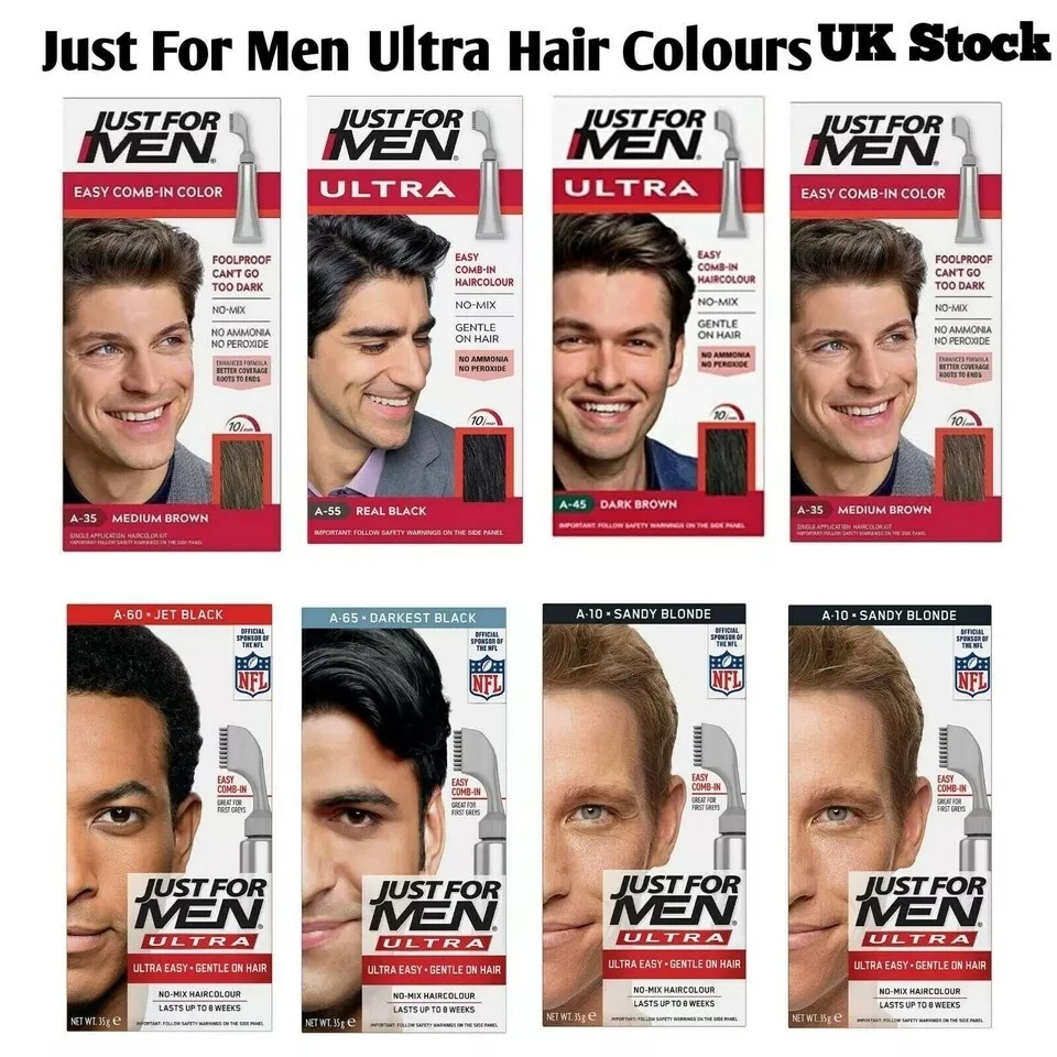 Just For Men Autostop Ultra Hair Colour Dye | All Shades | Made Foolproof