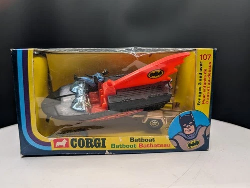 Vintage Corgi Toys Batboat