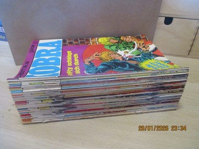 Cobra 53 issues 1975-1977 (90% in almost top) with posters and RP - unfortunately punched